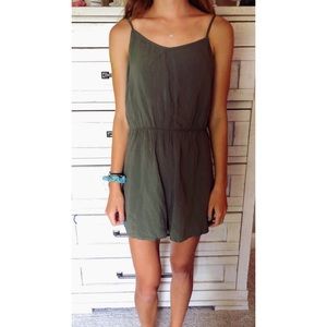 Green Romper by BCBG